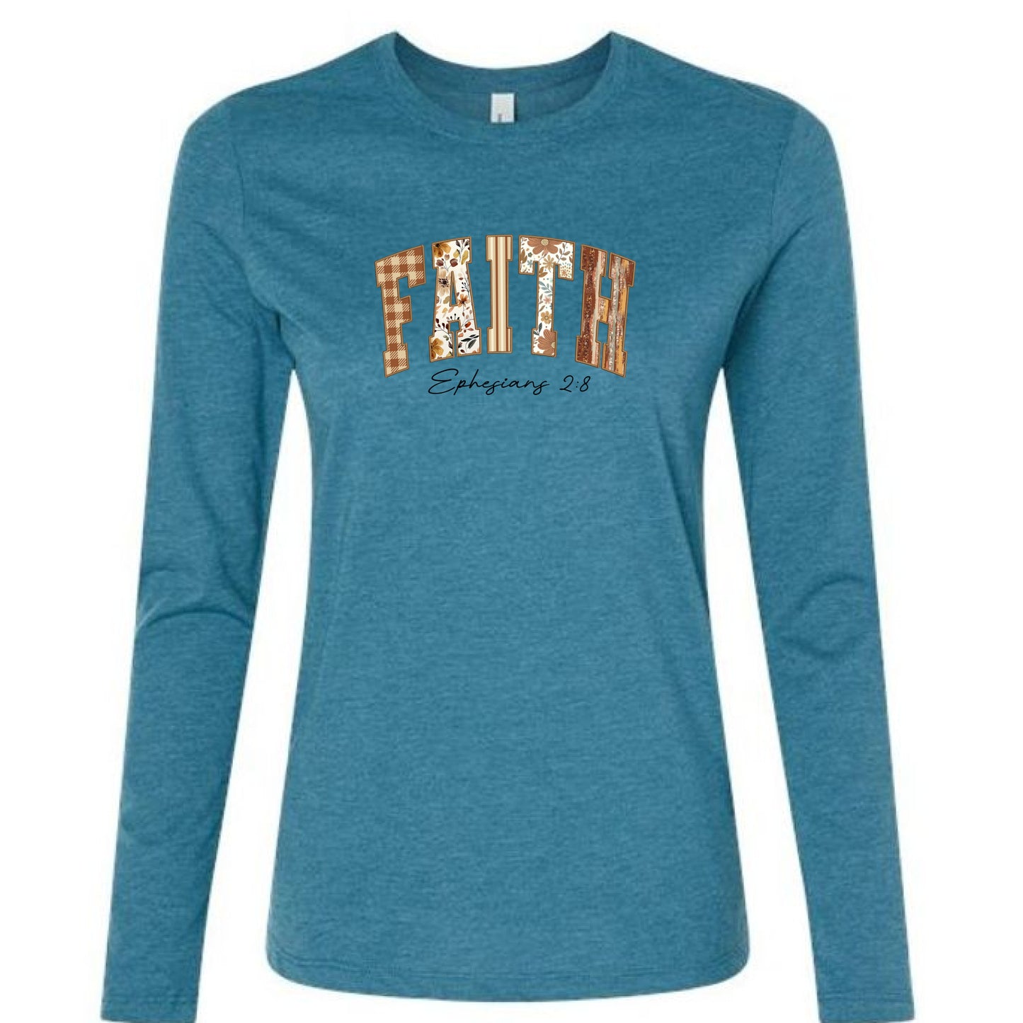 Heather Deep Teal - FRONT